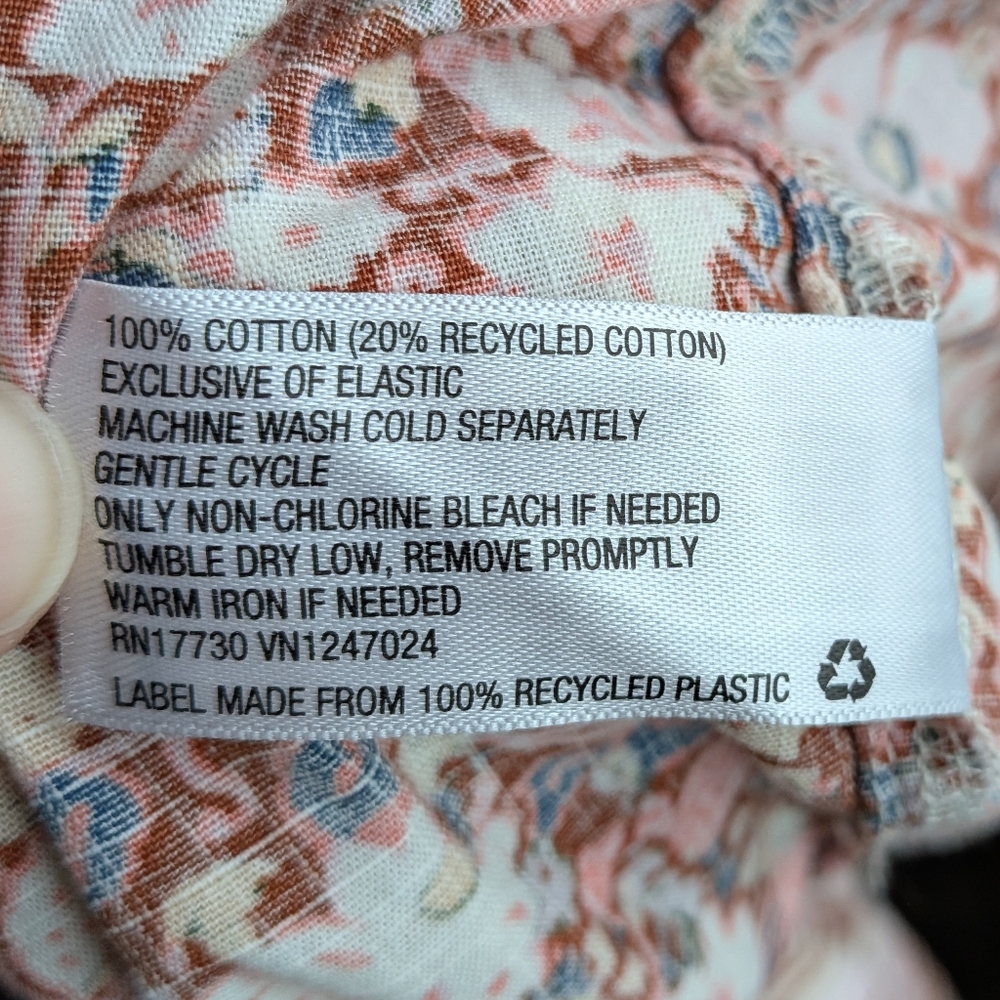 Universal Thread Patchwork Smocked Midi Dress - P… - image 5